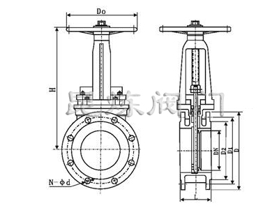 PZ973H(W)電動刀型閘閥結(jié)構(gòu)圖- 上海昆煉閥門制造有限公司 PZ973H(W)電動刀型閘閥結(jié)構(gòu)圖- 上海昆煉閥門制造有限公司
